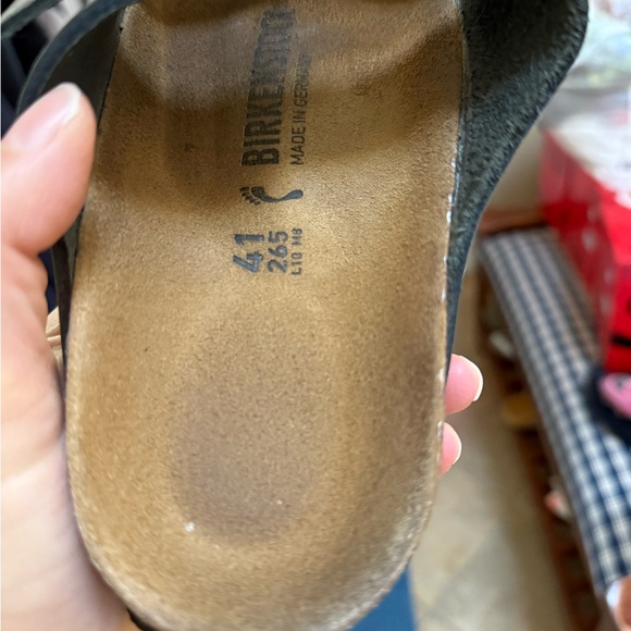 Birkenstock Black Sandals with Adjustable Straps size 41 narrow - Picture 9 of 9